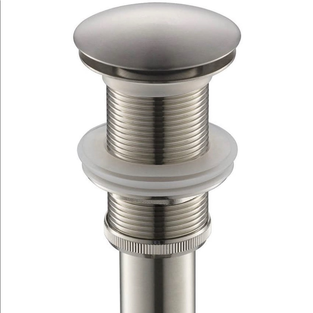 Yodel Brushed Nickle Drain Stopper